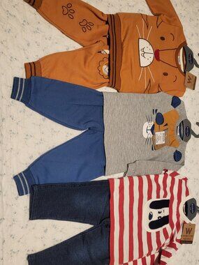 NWT- 3x 2pc Sets Boys BUNDLE